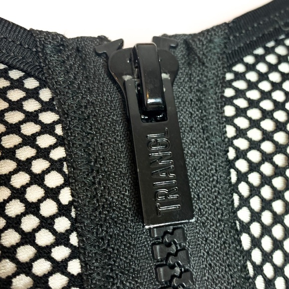 TRIANGL Swimwear neoprene neon bandeau bikini - Picture 6 of 13